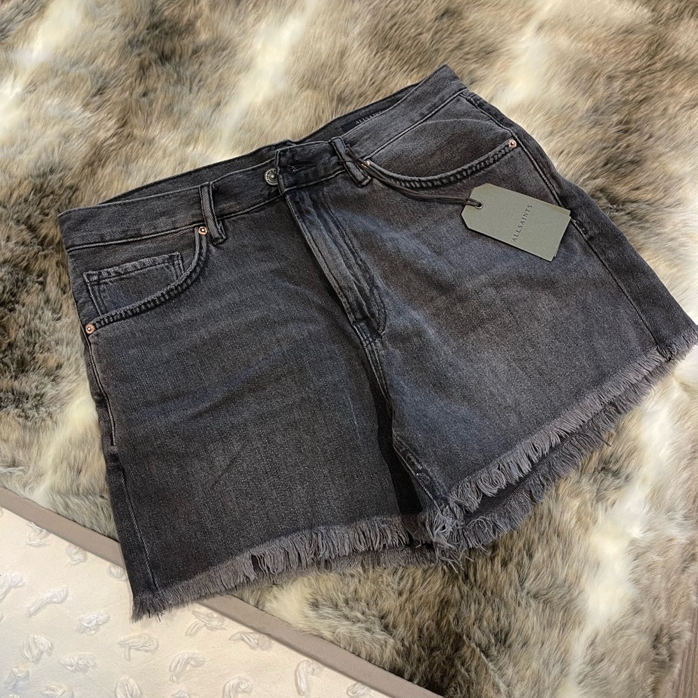 ALL SAINTS denim shorts